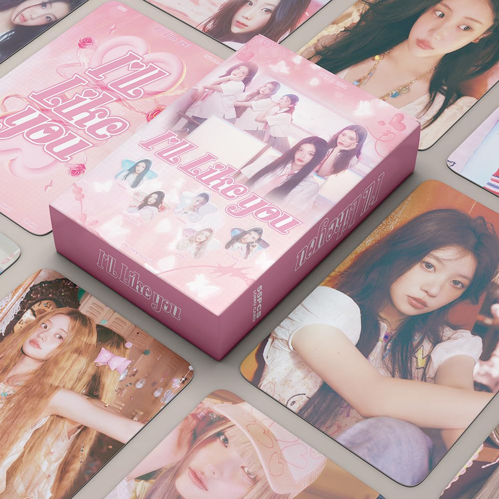 ELEFAD 55 x Kpop ILLIT I'll Like You New Album Mini Merch Posters
